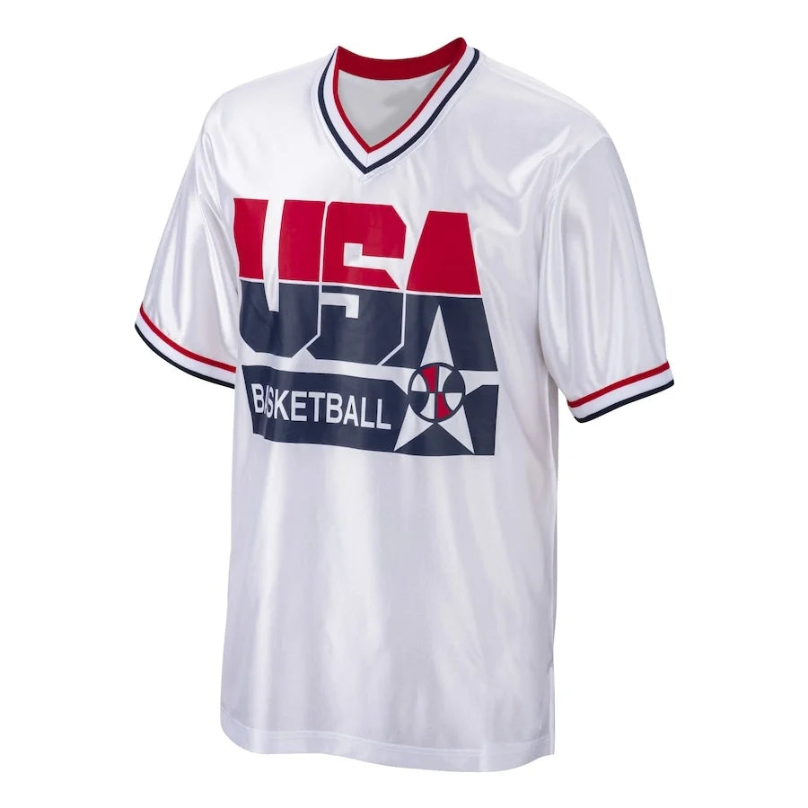 US Printed Casual V-neck Sports T-Shirts